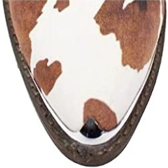 ARIDER Western Cow Print Ankle Booties - Picture 6 of 9